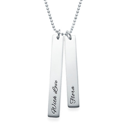 Mom & Daughter Bar Necklace Set - Gift for Mothers & Daughters