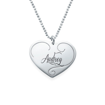 Engraved Mother-Daughter Heart Pendants - Unique Jewellery Gift