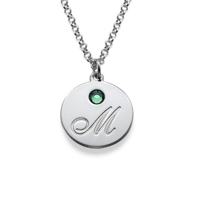 Personalised Birthstone Necklace for Multiple Names