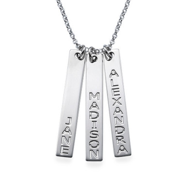 Personalised Silver Kids Name Necklace