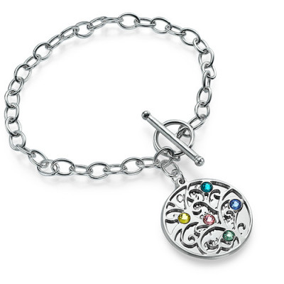 Silver Tree of Life Filigree Bracelet - Elegant Jewellery Gift