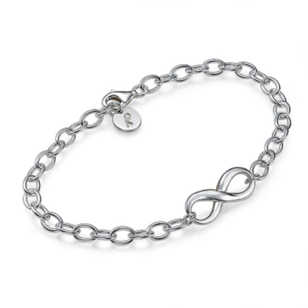 Sterling Silver Infinity Bracelet Anklet Jewellery