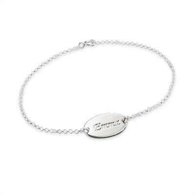 Personalised Sterling Silver Baby Bracelets & Anklets