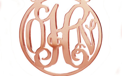 The Ultimate Guide: Crafting Your Rose Gold Monogram Necklace