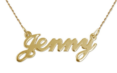 Your Initial in Gold: Crafting Our 18ct Name Necklace Magic