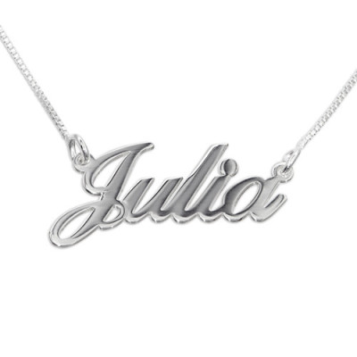 Personalised Name Necklace in Silver, Gold, or Rose Gold