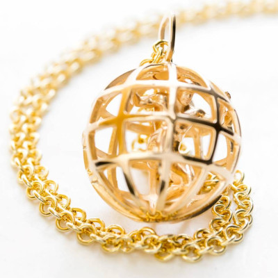 Atlas Pendant Necklace - Gold, Silver & Rose Gold Necklace