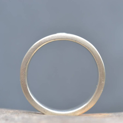 18ct Gold Handmade Mens Engagement Ring for Men