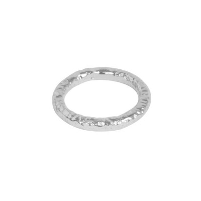 Sterling Silver Meteorite Ring