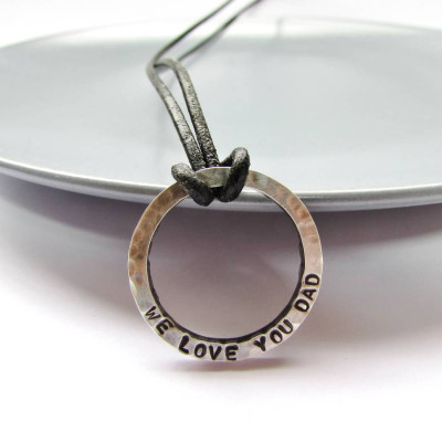 Personalised Daddy Necklace - By The Name Necklace;