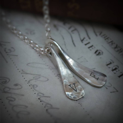 Customised Engraved Necklace with Blade Shape