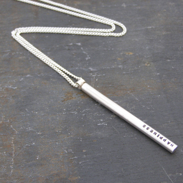 Customised Sterling Silver Necklace