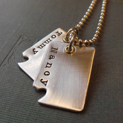 Personalised Engraved Stainless Steel Dog Tags for That Special Someone