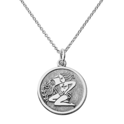 Silver Zodiac Necklace - Sterling Silver Charm Jewellery