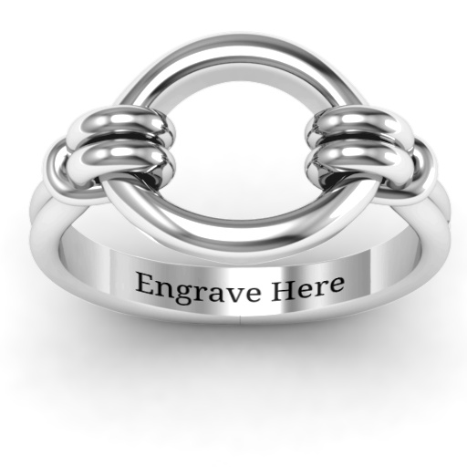 The Original Sterling Silver Classic Karma Ring