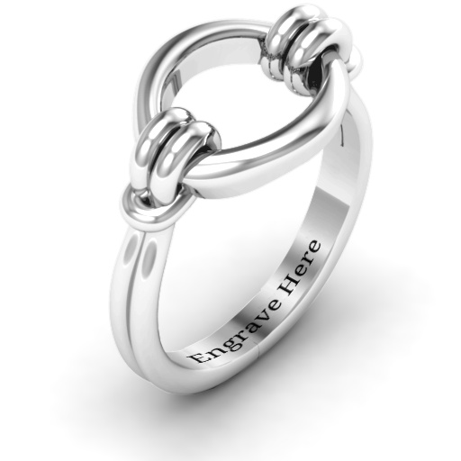 The Original Sterling Silver Classic Karma Ring