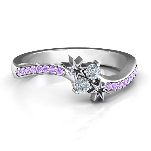 Sparkling Accent Stone Rings to Brighten Your Life