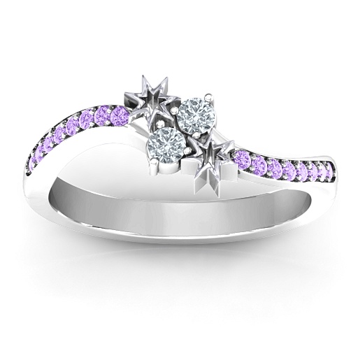 Sparkling Accent Stone Rings to Brighten Your Life