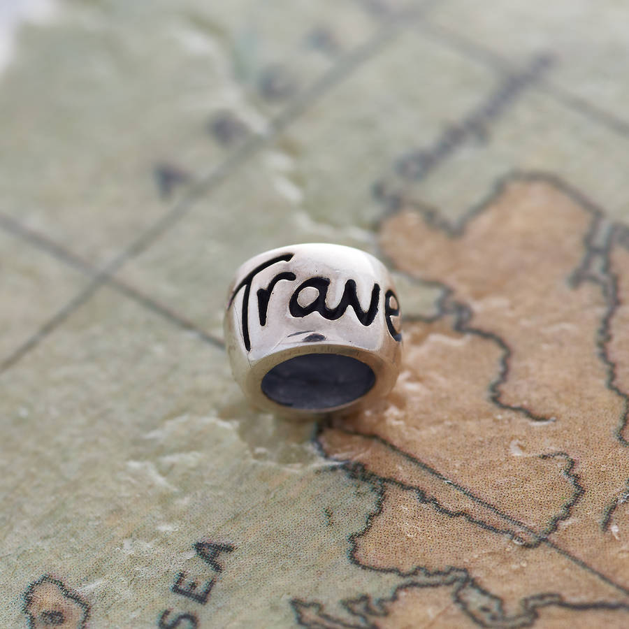 Silver Travel Protection Amulet Charm