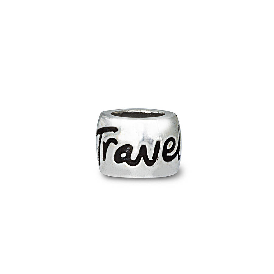 Silver Travel Protection Amulet Charm